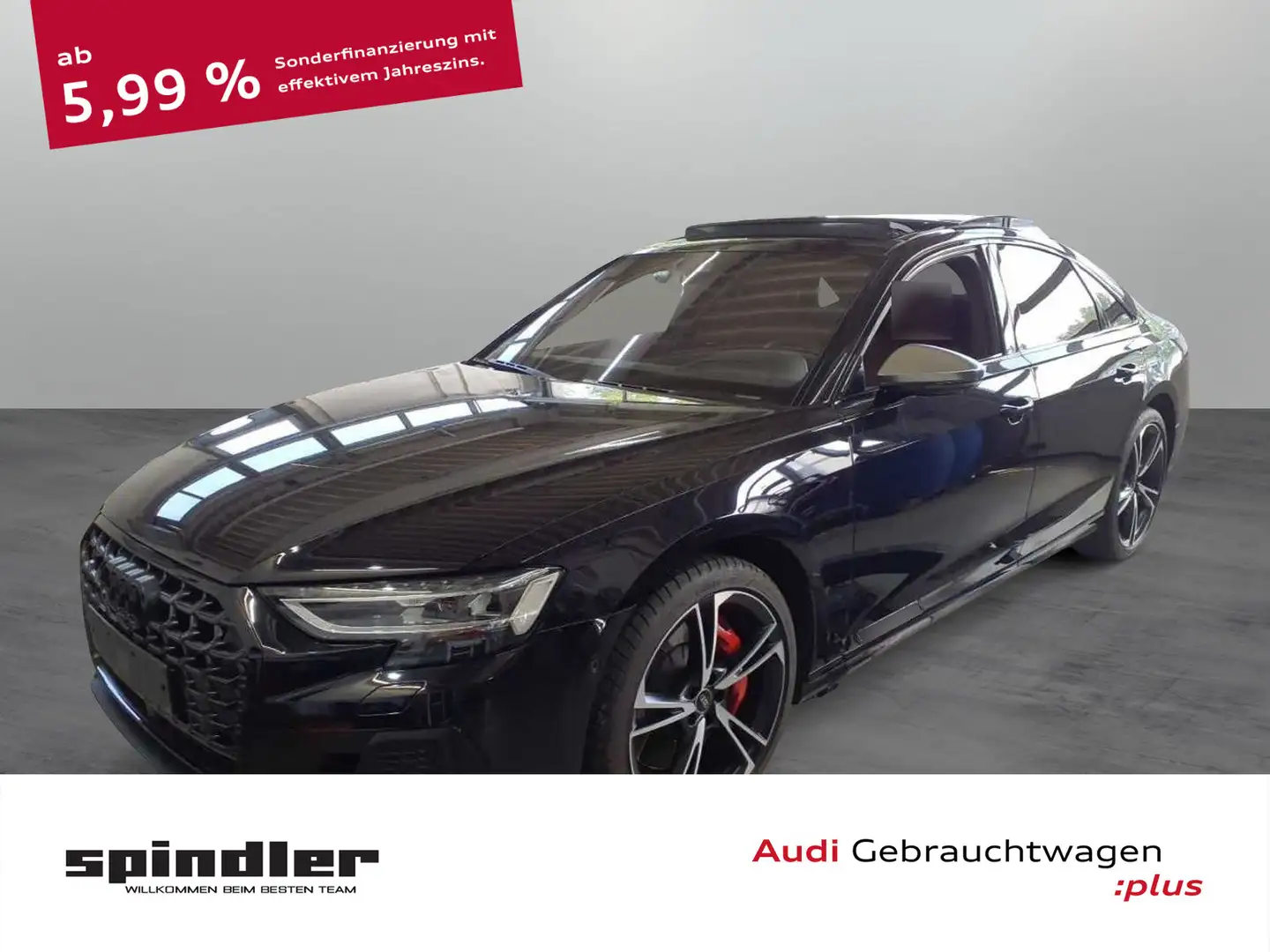 Audi S8 TFSI quattro / Pano, Matrix, 360°, B&O, OLED Schwarz - 1