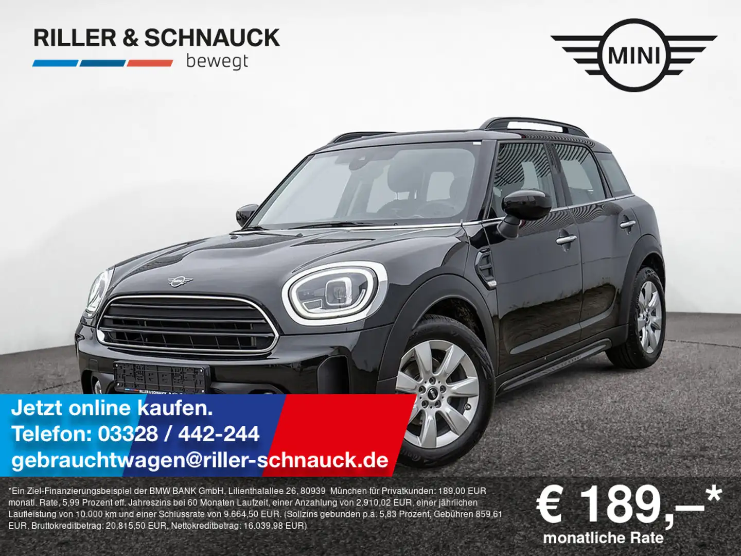 MINI One Countryman Schwarz - 1