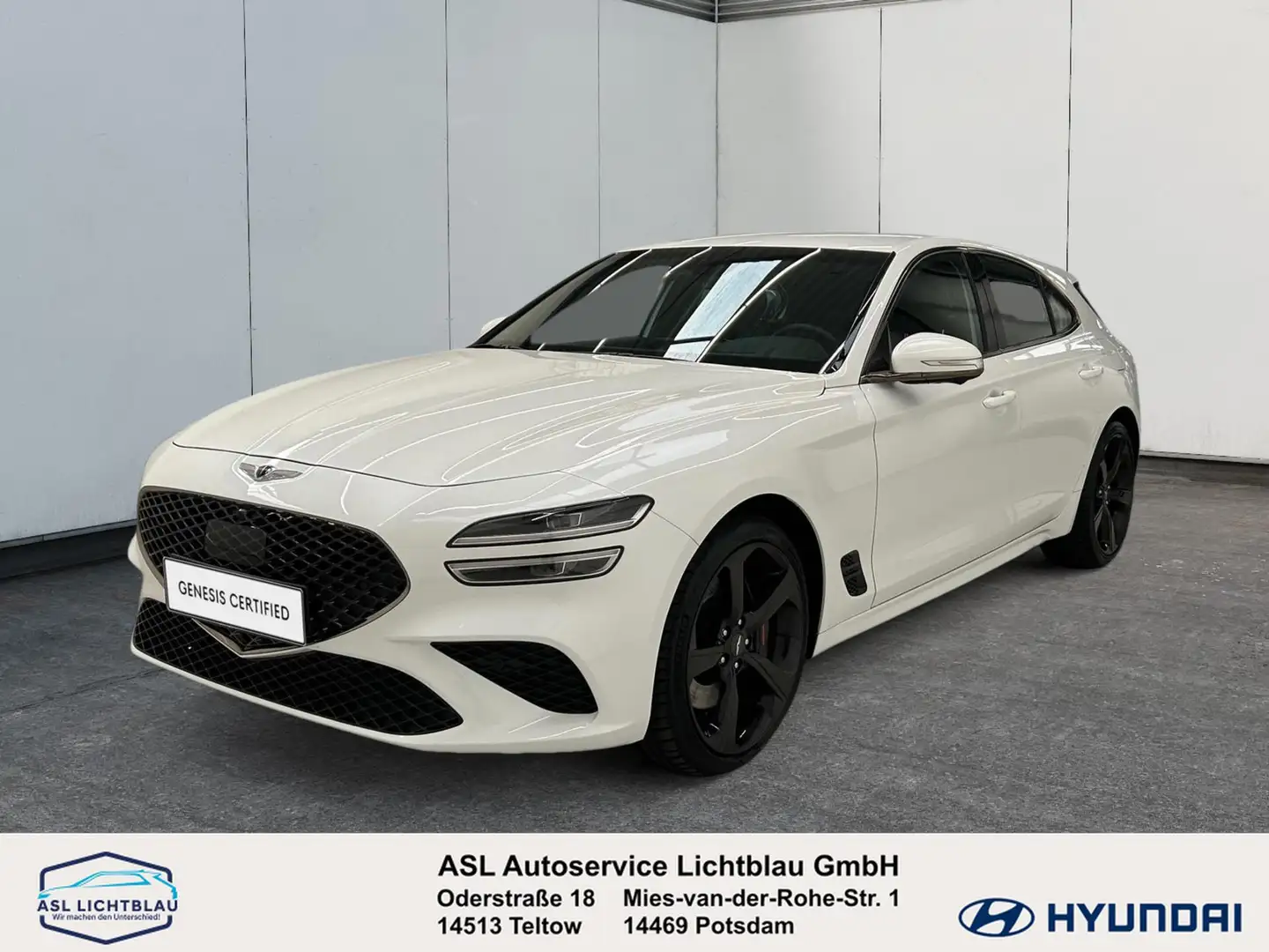 Genesis G70 Shooting Brake 2.2D AWD Sport Line Innovation Pack & Comfort S... Fehér - 1