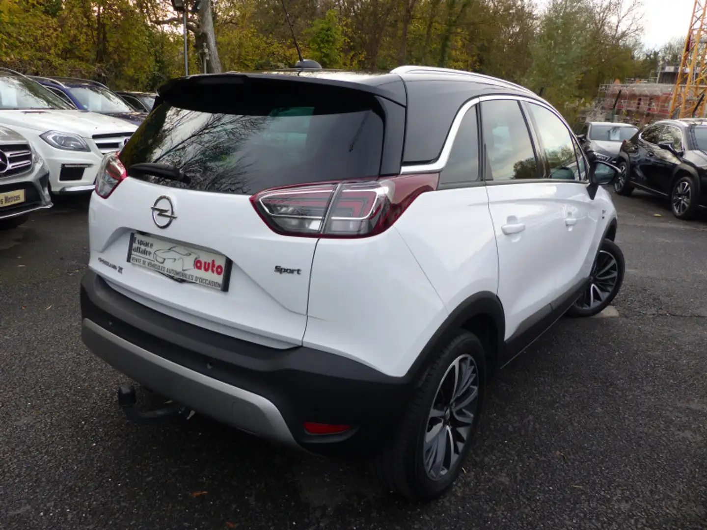 Opel Crossland X 1.2 TURBO 110CH DESIGN 120 ANS EURO 6D-T Blanc - 2