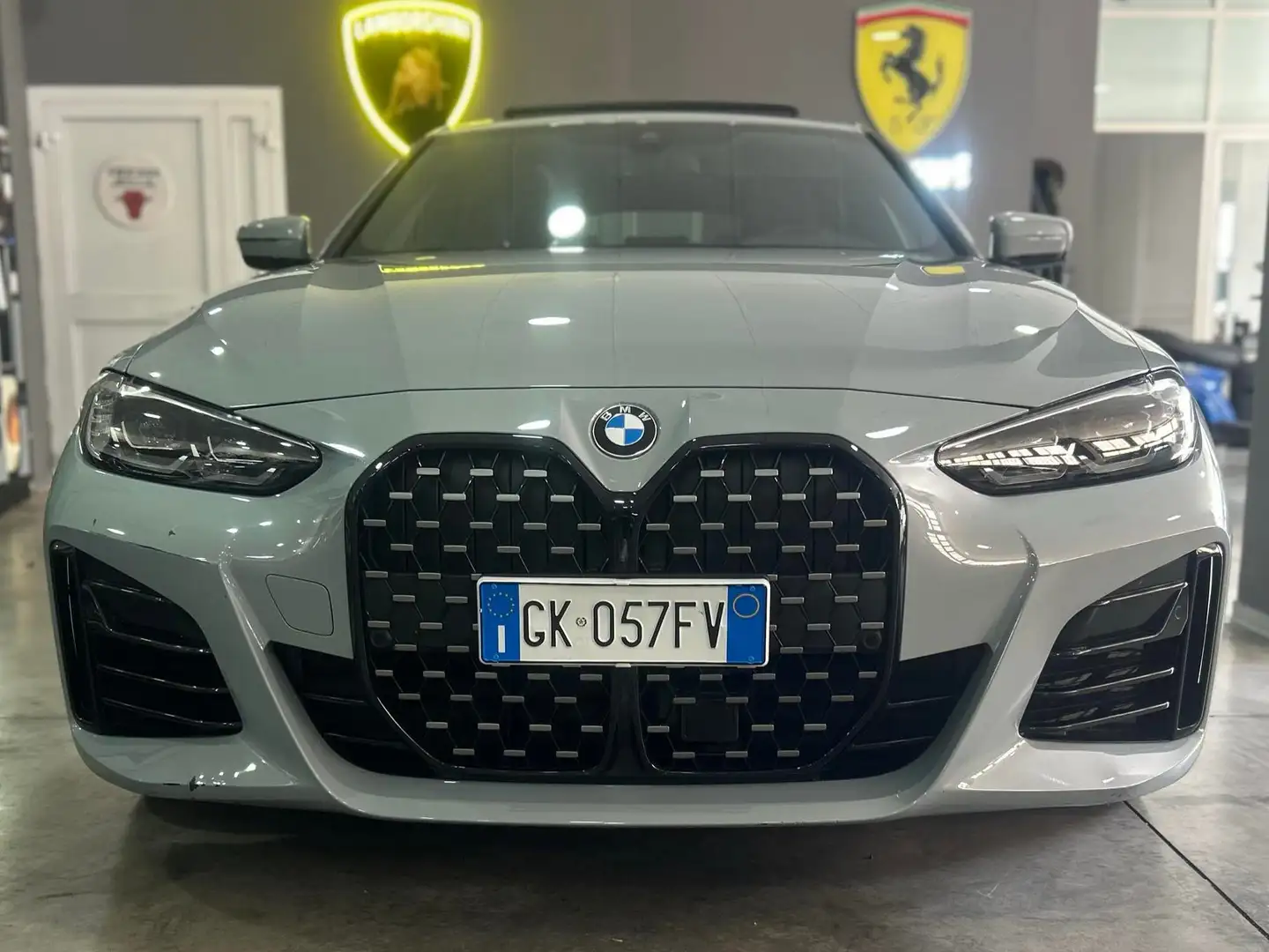 BMW 430 430i Gran Coupe Msport auto*LUCI AMBIENT*TETTO*CAM Grigio - 1