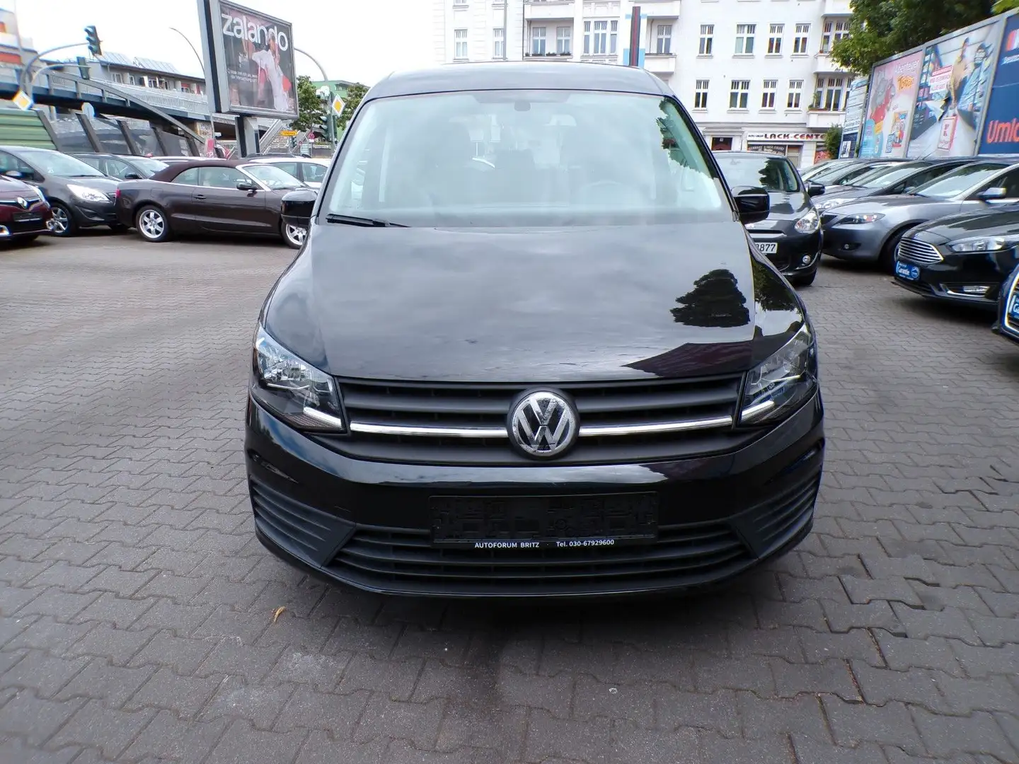 Volkswagen Caddy 1,4TSI 92kW BMT Trendline, 1-HAND Negro - 2