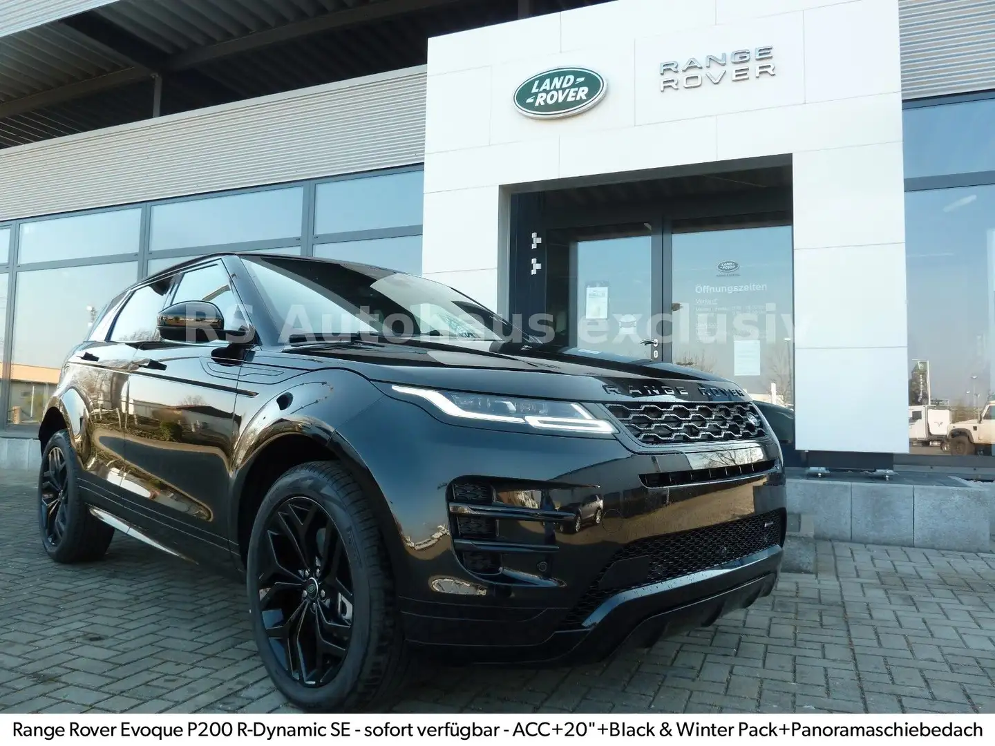 Land Rover Range Rover Evoque Evoque P200 R-Dyn.SE AT 20"ACC GSD BlackPack Schwarz - 1
