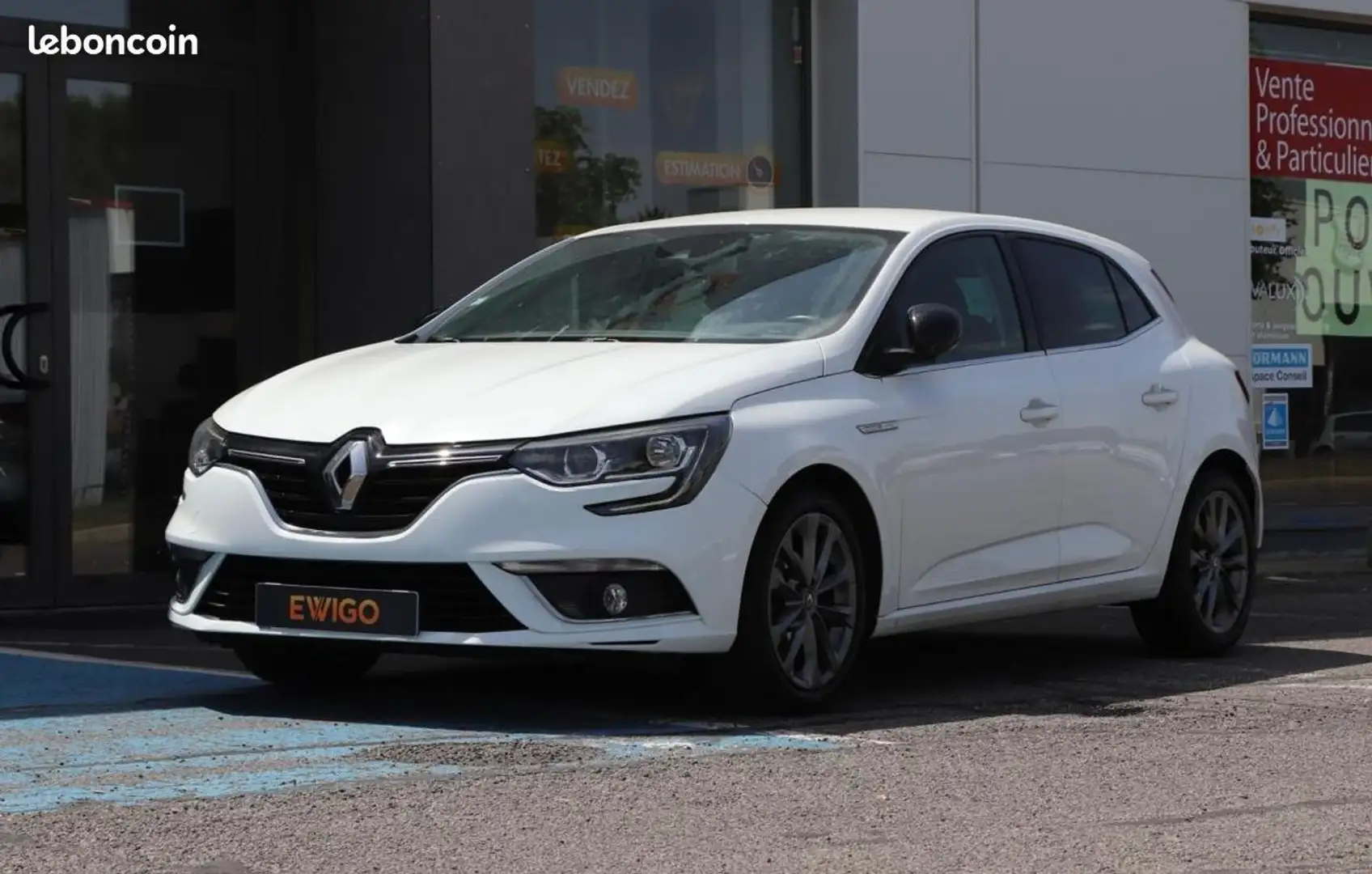 Renault Megane Mégane 1.2 TCE 100ch ENERGY LIMITED CARPLAY Blanc - 1