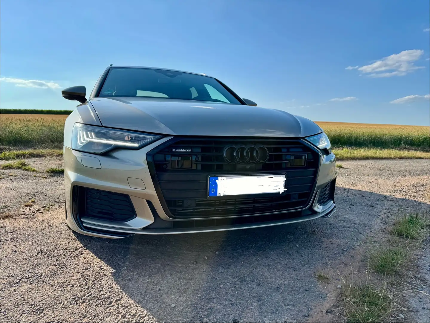 Audi A6 A6 Avant 45 TFSI quattro S tronic  S-Line Beige - 2