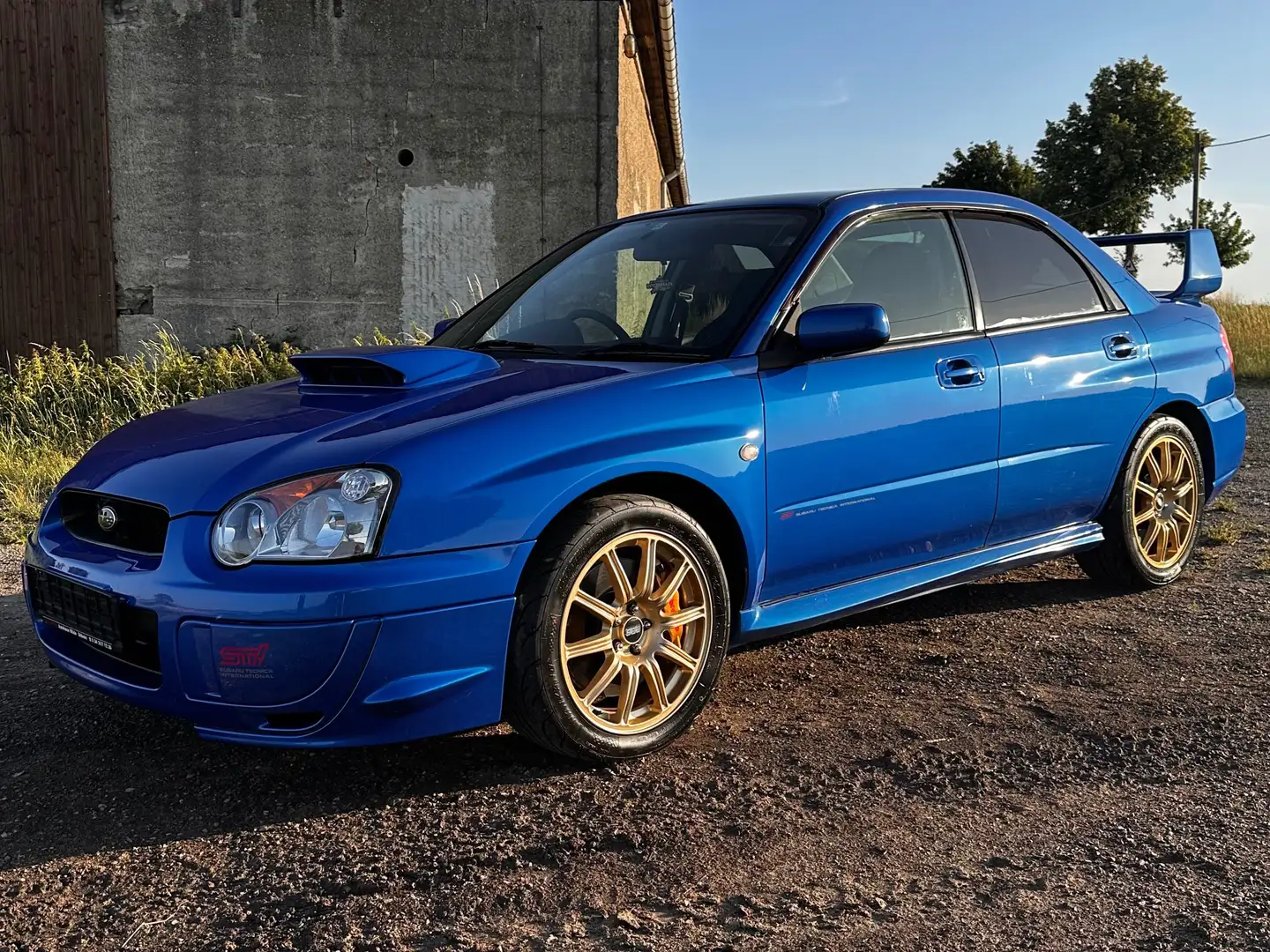Subaru Impreza WRX STI JDM Blau - 1