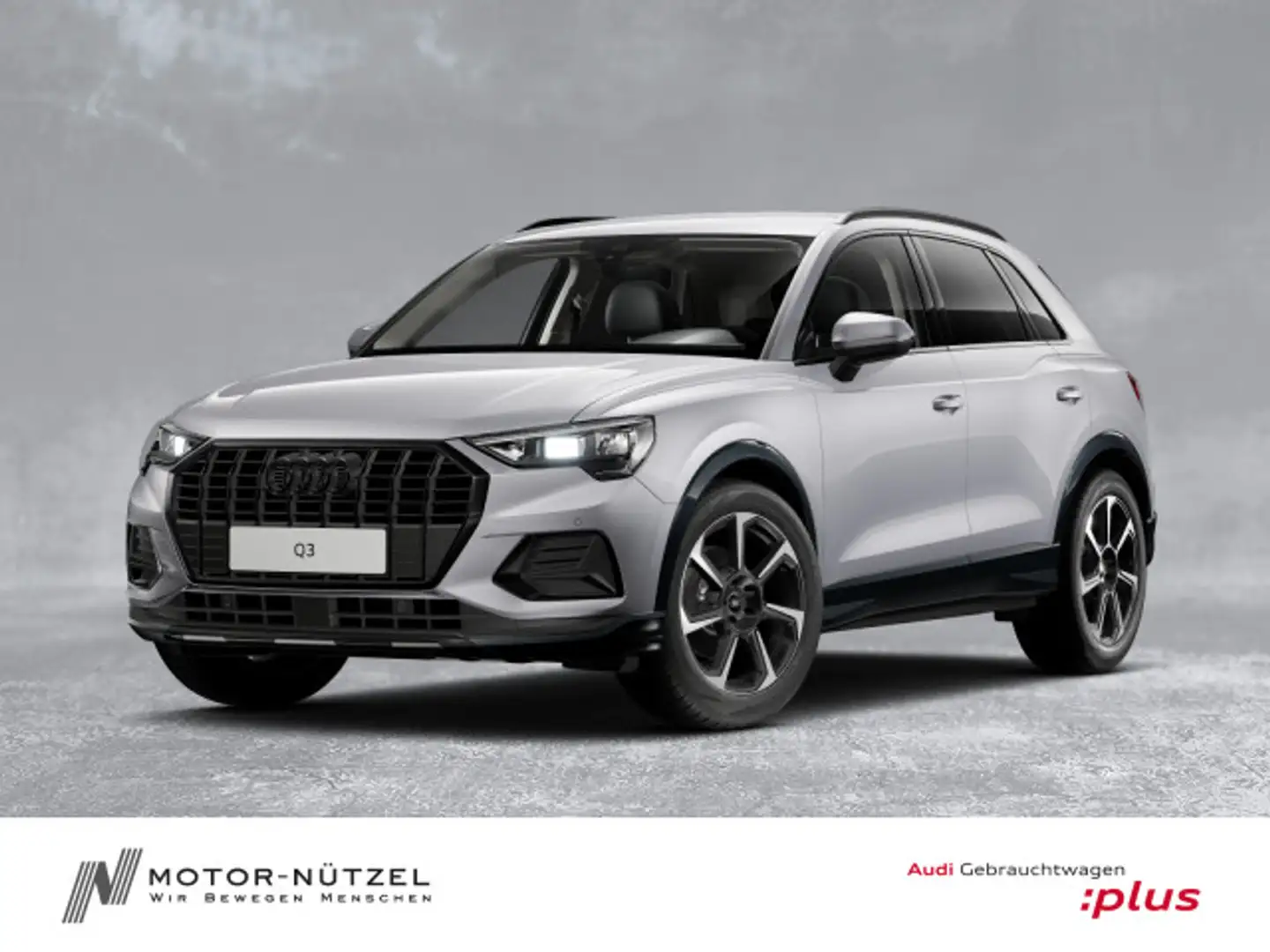 Audi Q3 35 TFSI S-TR ADVANCED NAVI+2xPDC+ACC+AHK+19" Silber - 1