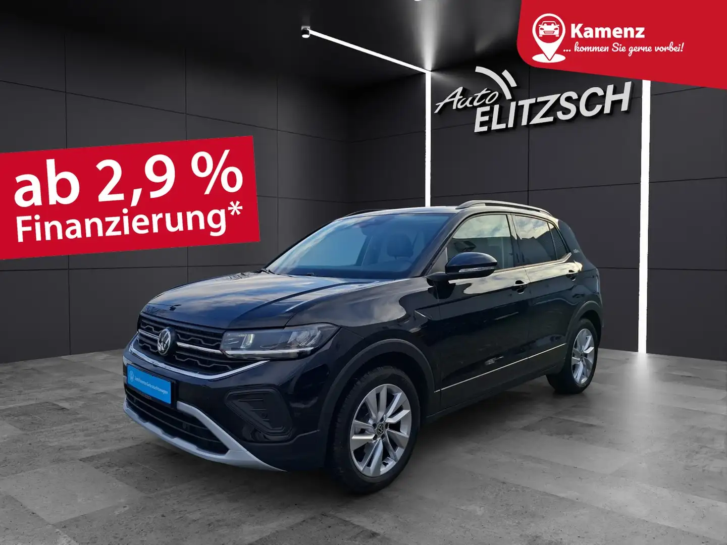 Volkswagen T-Cross TSI Goal DSG LED Navi AID ACC RFK SH Schwarz - 1