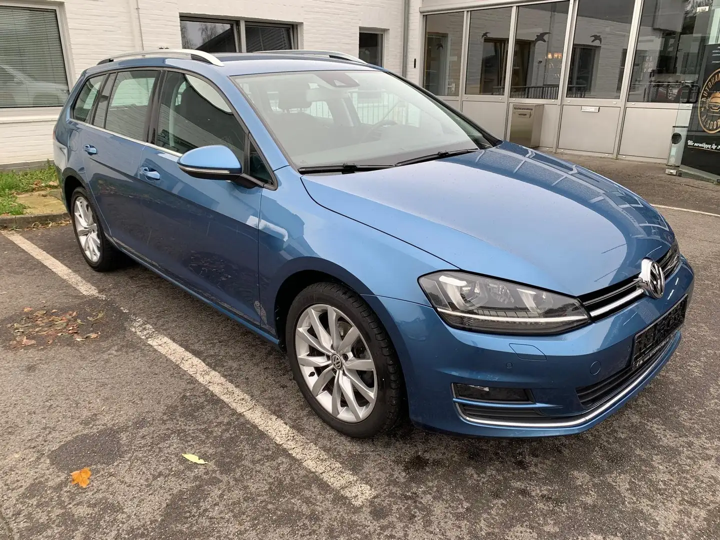 Volkswagen Golf Variant Highline BMT/AUT/8fach/1stHand Bleu - 1