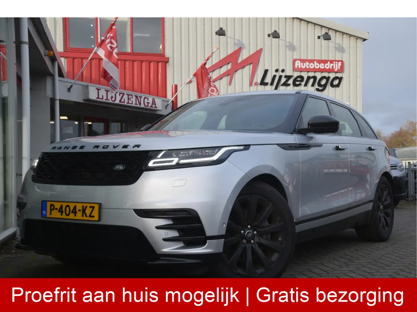 Land Rover Range Rover Velar 3.0 D300 AWD HSE Pano | Meridian | Luchtvering | 3 Grijs - 1