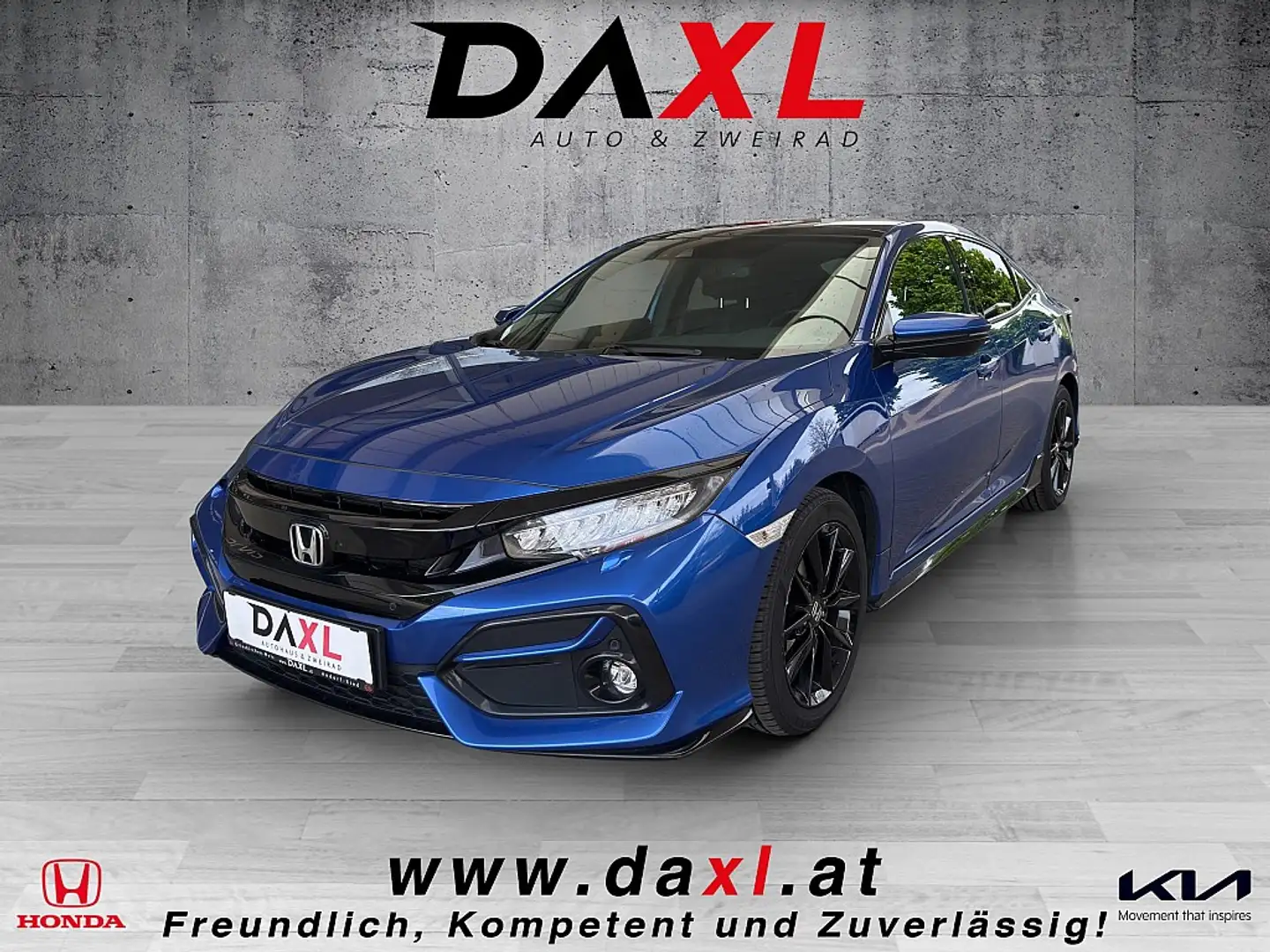 Honda Civic 1,0 VTEC Turbo Executive Sport Line Azul - 1