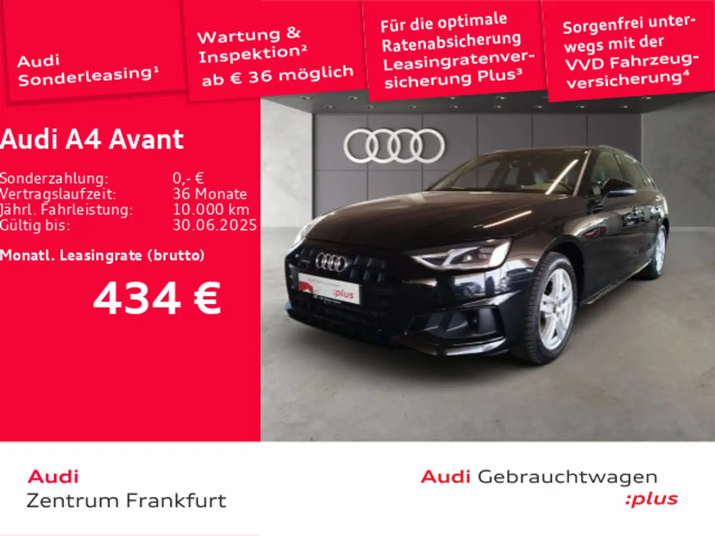 Audi A4 Avant 40 TDI quattro S tronic advanced LED DAB PDC Schwarz - 2