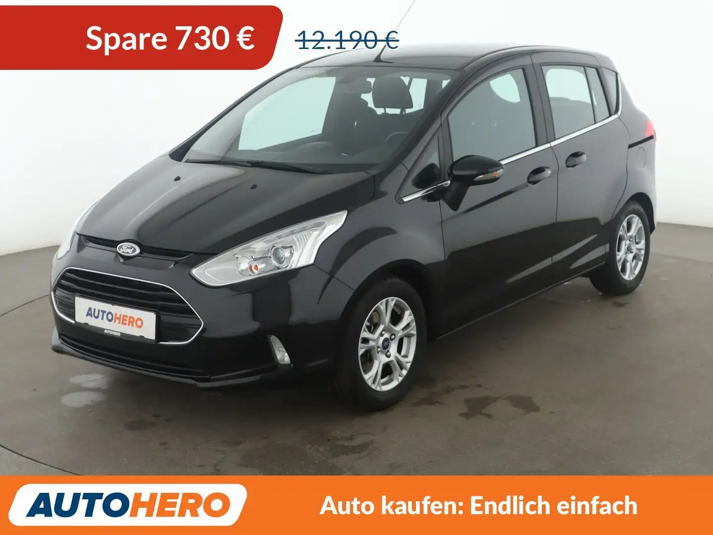 Ford B-Max 1.4 Titanium*PDC*KLIMA*GARANTIE* Schwarz - 1