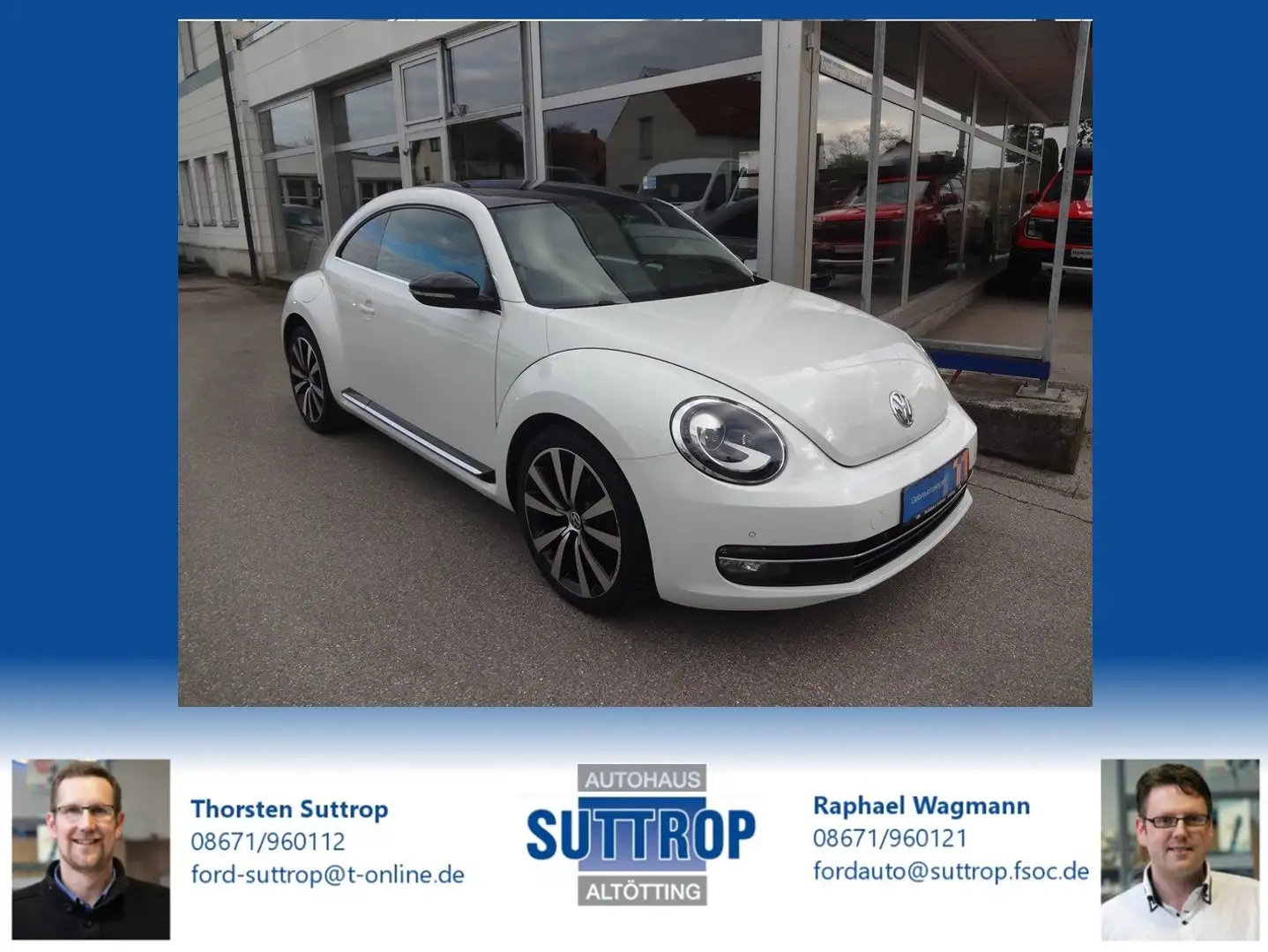 Volkswagen Beetle Sport im Kundenauftrag zu verkaufen Weiß - 1