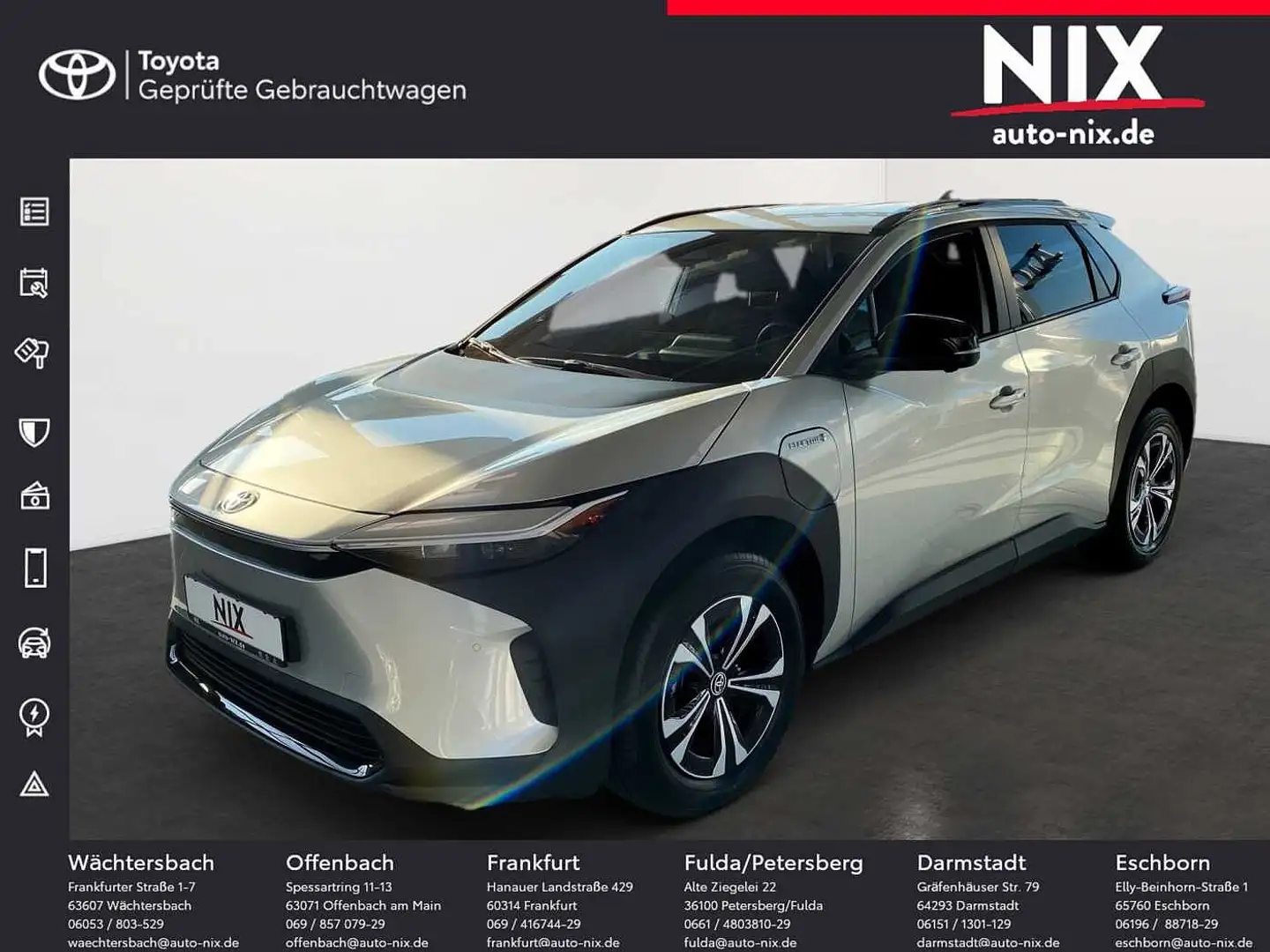 Toyota bZ4X Comfort-Paket KAMERA SHZ LED Zilver - 1