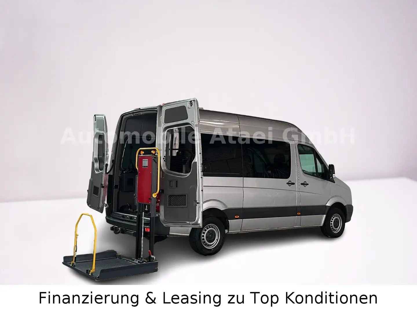 Volkswagen Crafter Kombi 35 *Rollstuhl-Lift* 9-SITZE (7187) Silber - 1