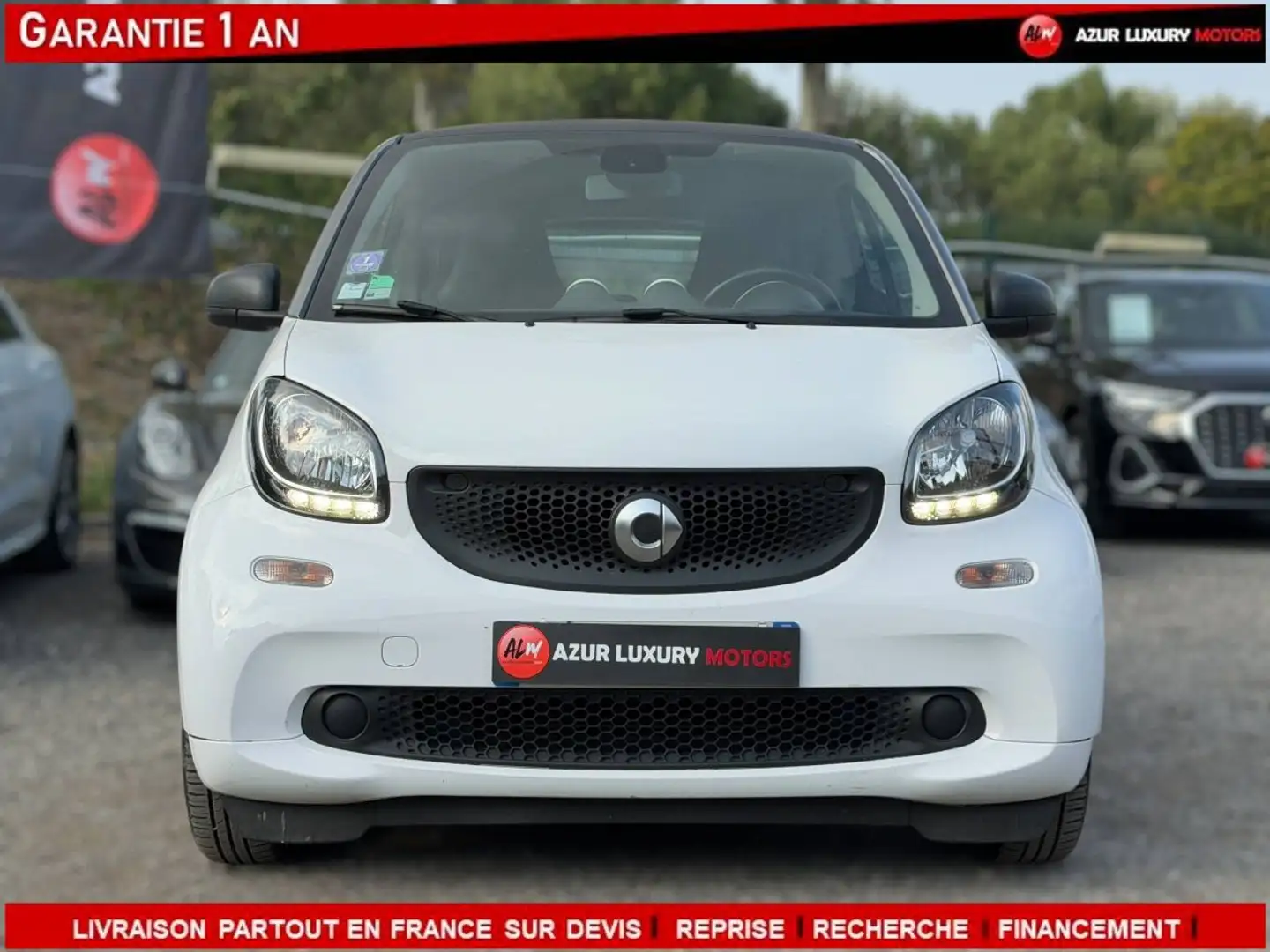 smart forTwo Coupe (453) 1.0 71 cv Boîte auto Blanc - 2