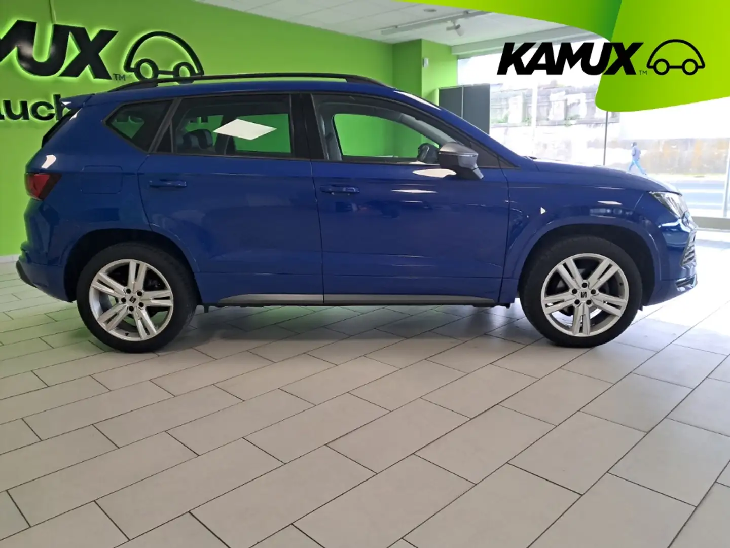 SEAT Ateca 1.5TSI FR+LED+CARPLAY+KAMERA+PDC Blau - 2