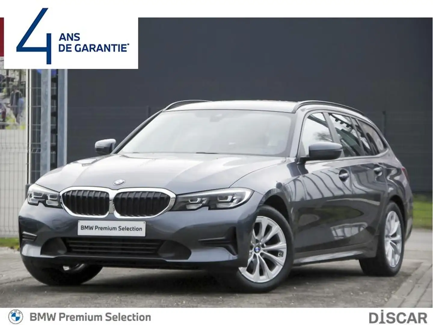 BMW 318 318d Touring BMW 318d Touring Gris - 1
