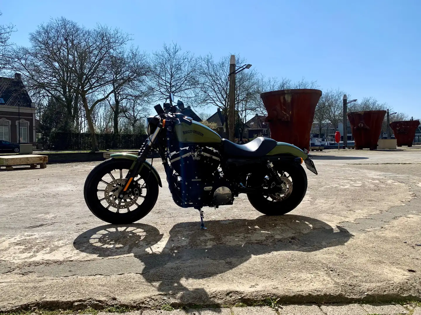 Harley-Davidson Sportster 883 Zelená - 2