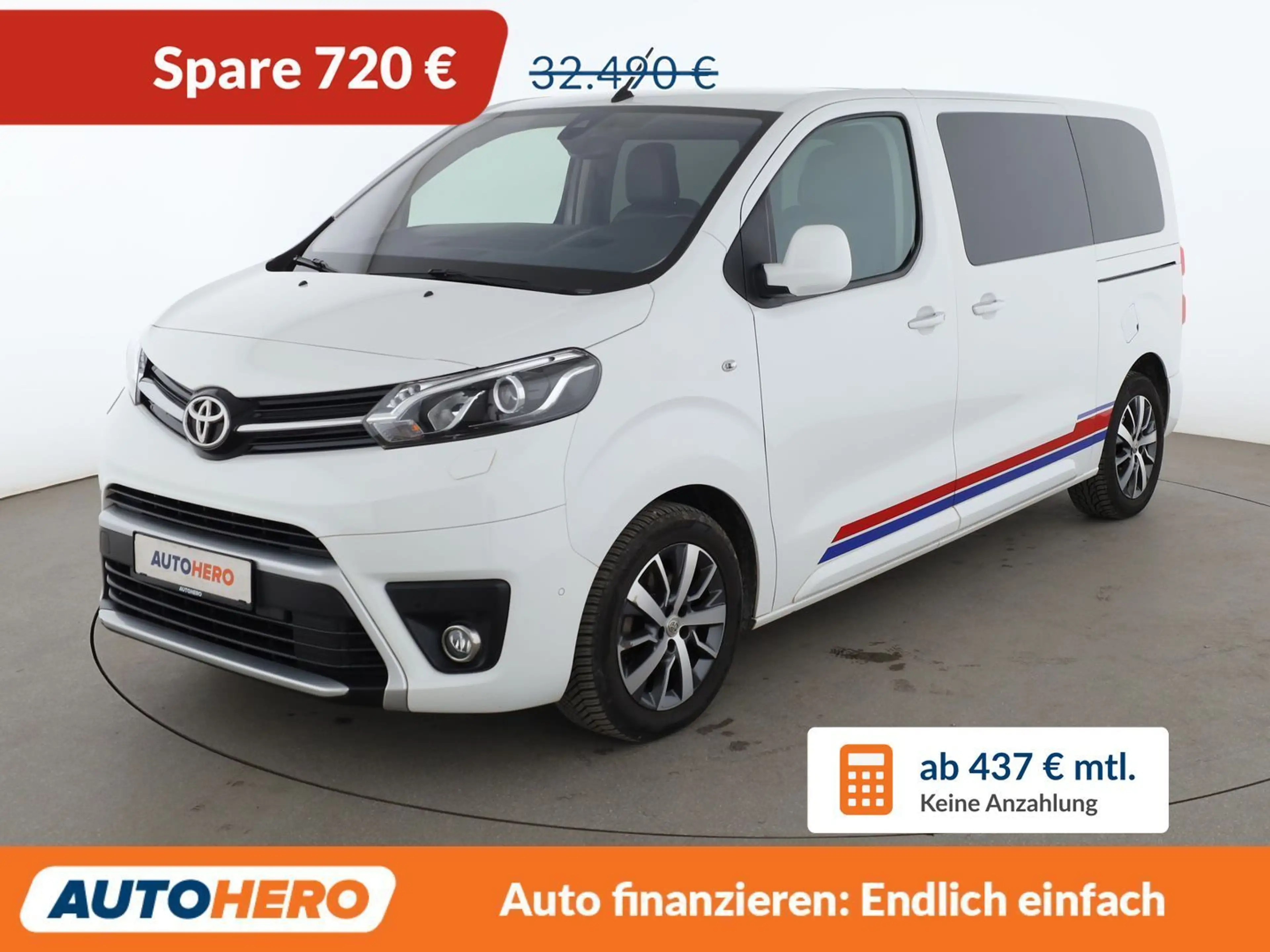 Toyota Proace 2.0 D-4D L1 Executive Aut.*NAVI*CAM*TEMPO*SHZ*
