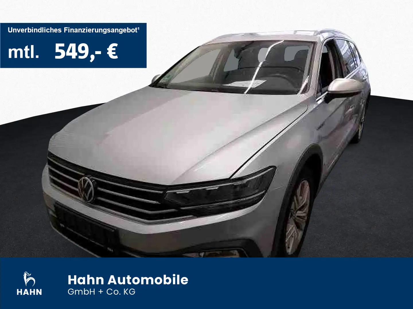 Volkswagen Passat Alltrack 2.0TDI DSG 4Mo 360° AHK Standh Silber - 1