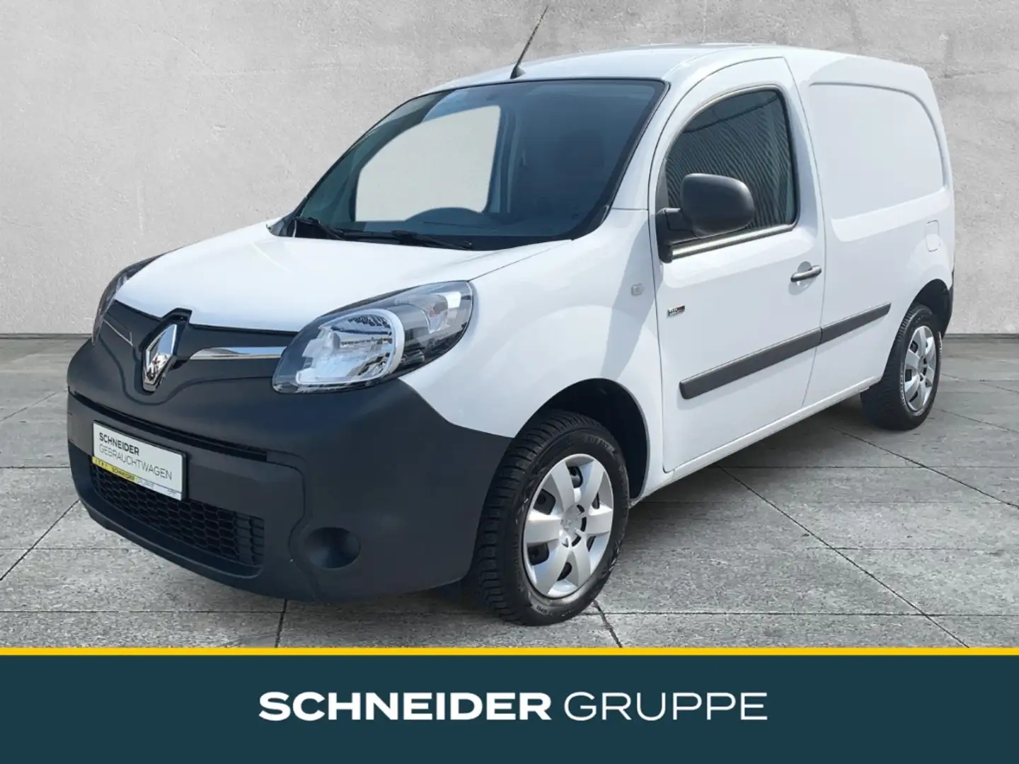 Renault Kangoo Z.E. 33 BATTERIEKAUF KLIMA+USB+AUX+DAB+ Weiß - 1
