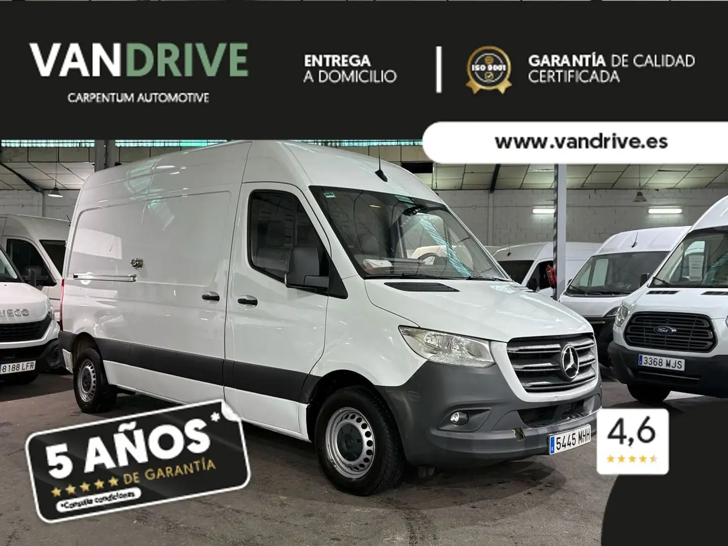 Mercedes-Benz Sprinter Furgón 311CDI Medio T.E Wit - 1