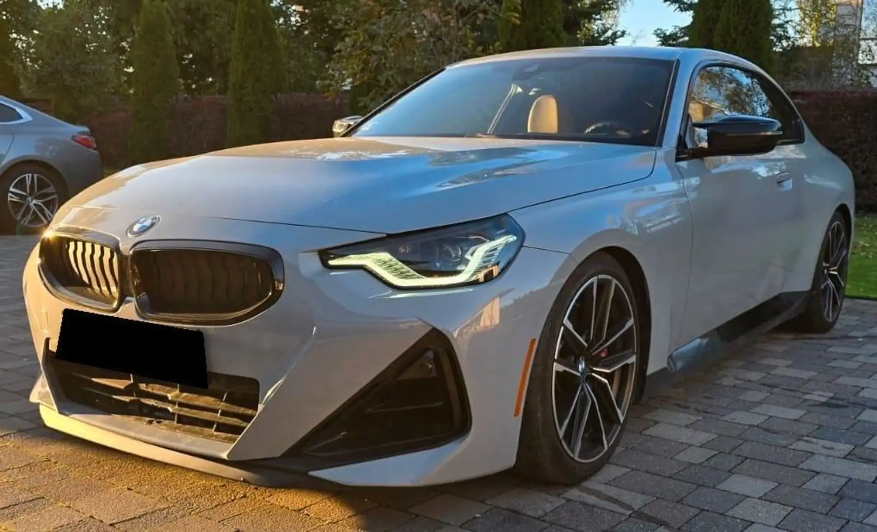 BMW 240 Steptronic Coupé Grijs - 1
