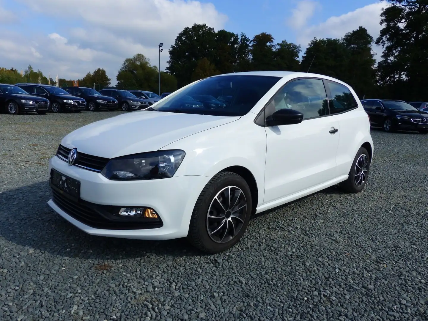 Volkswagen Polo V Trendline*8fach bereift, Scheckheft gepfl Weiß - 1