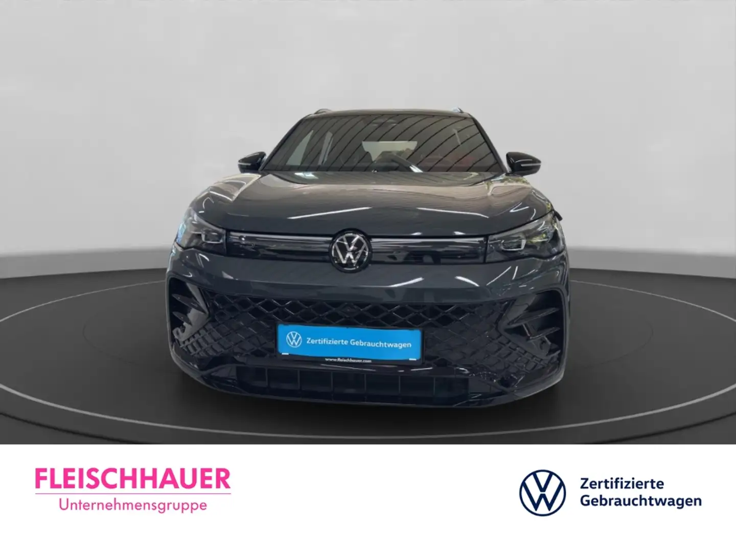 Volkswagen Tiguan 2.0 TDI R-Line MATRIX+AHK+ACC+360°RFK+NAVI+cARPLAY Grau - 2