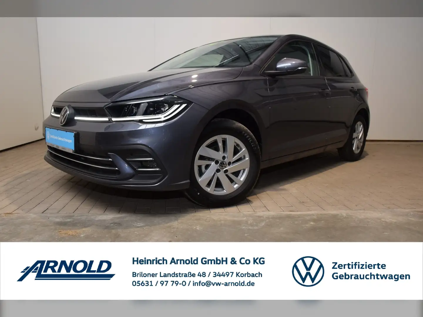 Volkswagen Polo TSI Style Grau - 1
