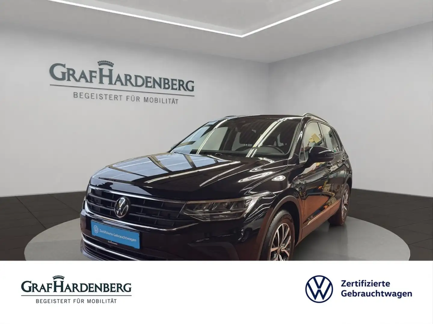 Volkswagen Tiguan Life 2.0 TDI DSG Navi AHK LED Schwarz - 1