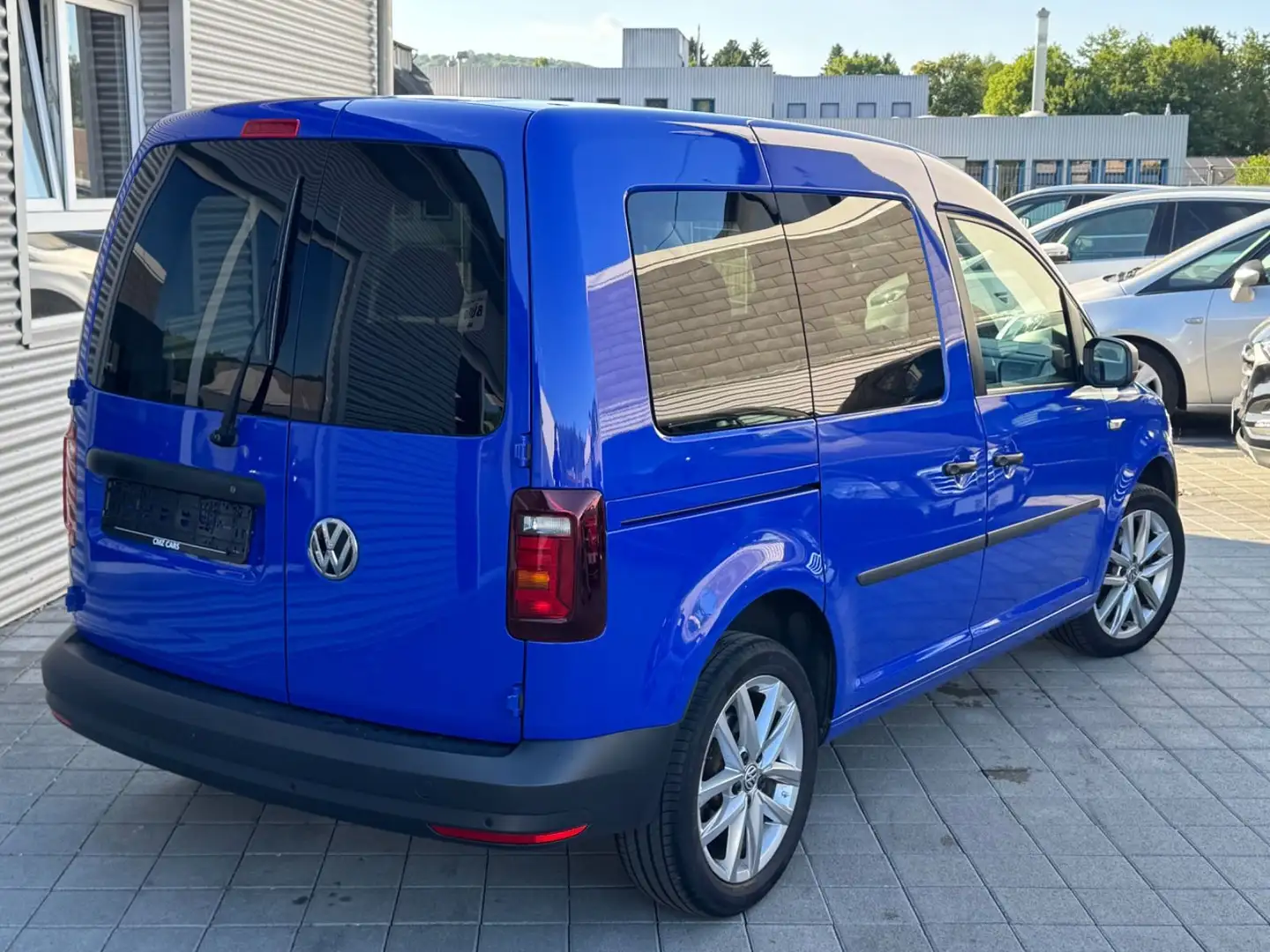 Volkswagen Caddy PKW Trendline BMT*Automatik*MwSt*Xenon* Blauw - 2