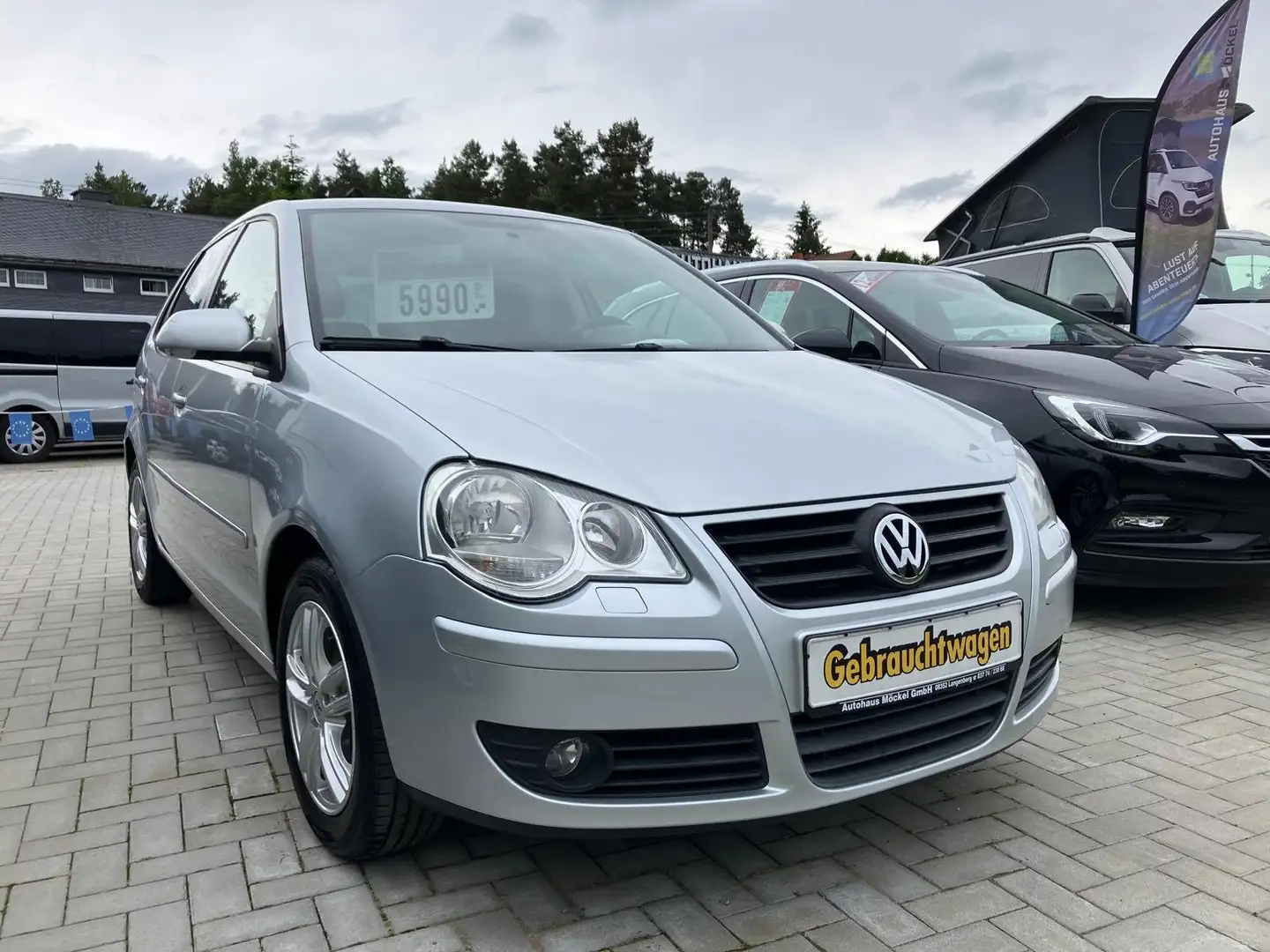 Volkswagen Polo IV 1.2 United Aus 1.Hand, KLIMA, ALU, NSW Argent - 2