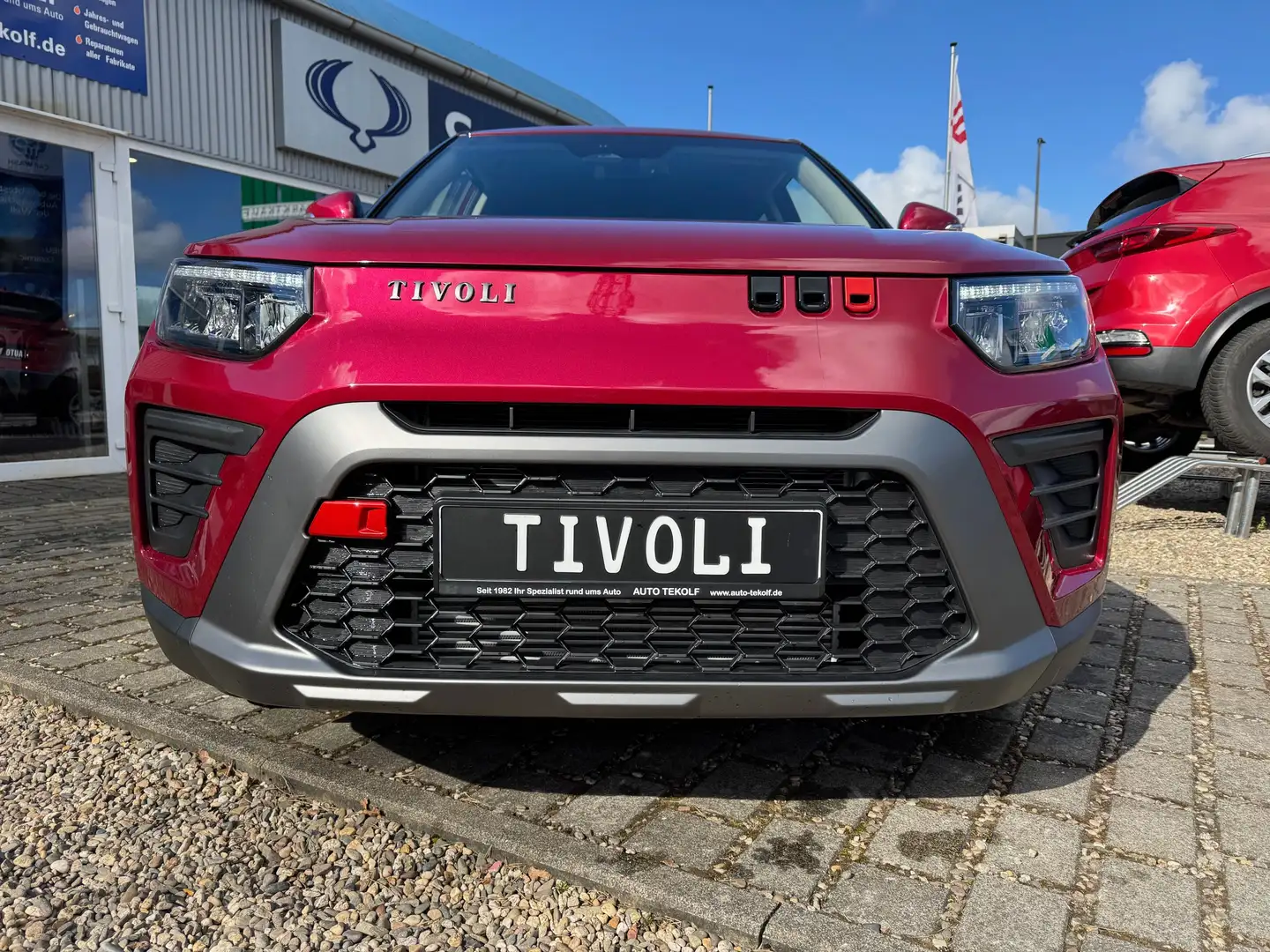 KGM Tivoli Bliss Automatik. - Aktion im Autohaus Tekolf. Rood - 2