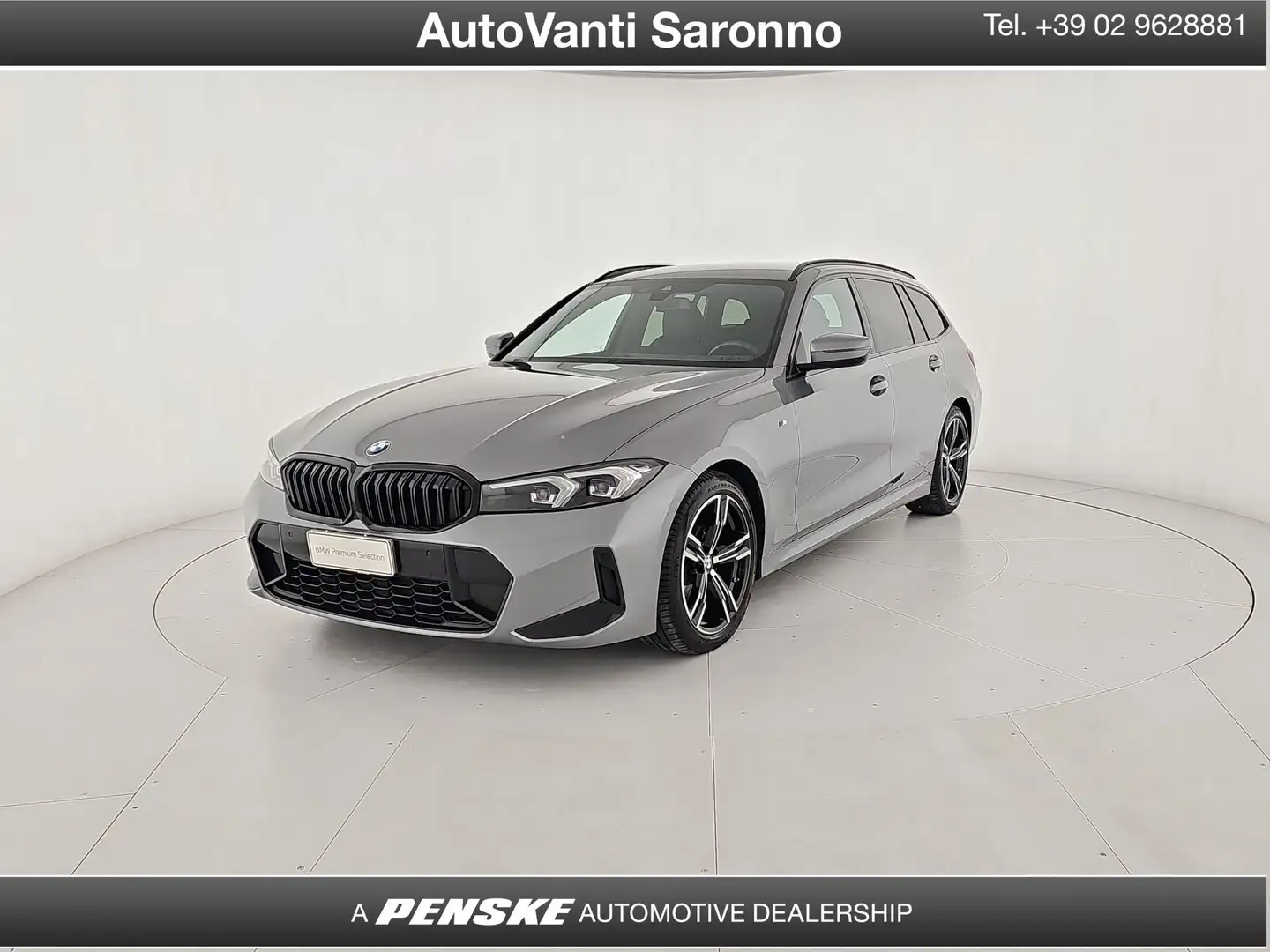 BMW 320 320d 48V Touring Msport Gris - 1