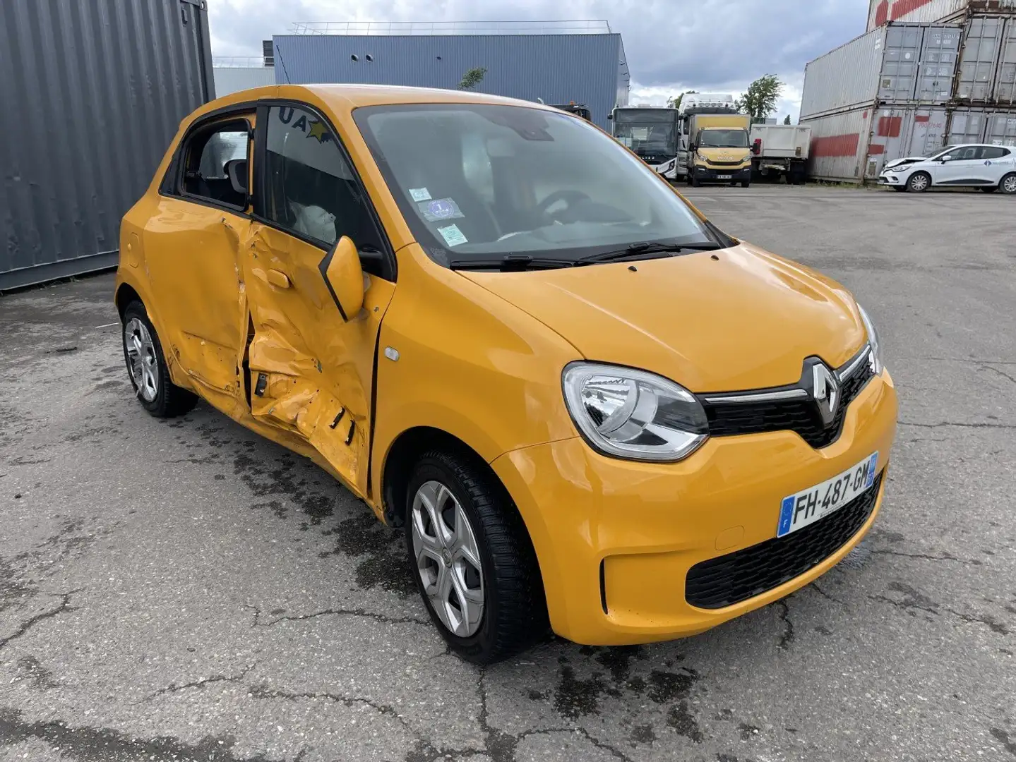 Renault Twingo Twingo III SCe 75 - 20 Zen Jaune - 2