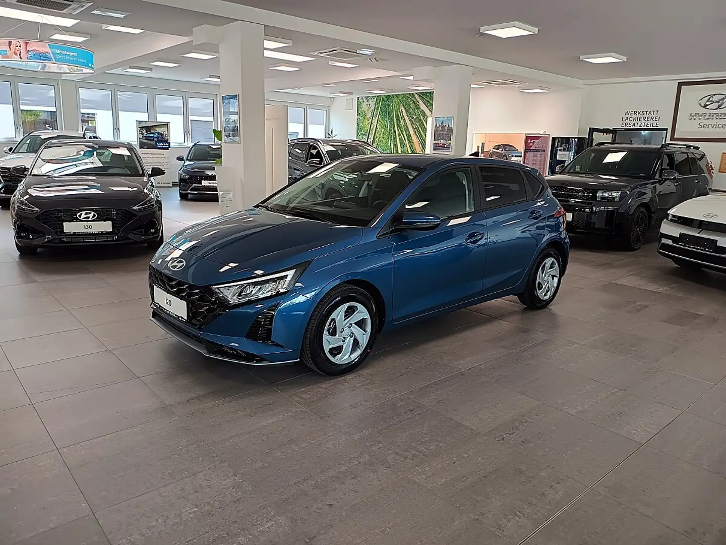 Hyundai i20 1,0 T-GDI GO! *LED*Navi*Klima* Blau - 2