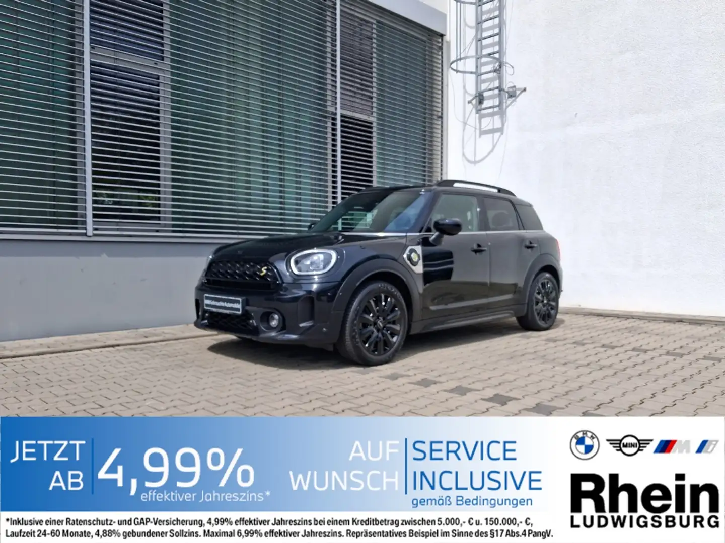 MINI Cooper SE ALL4 LED Navi RFK ParkAss Klima SHZ Černá - 1
