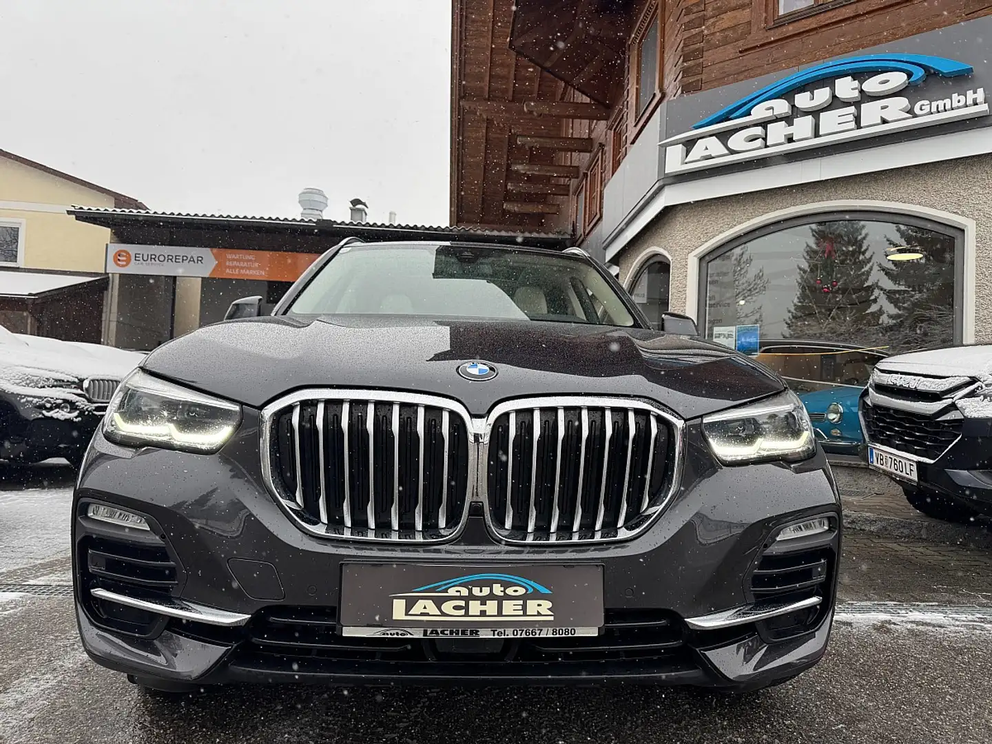 BMW X5 xDrive30d 48V Aut.*Panodach* Gris - 2