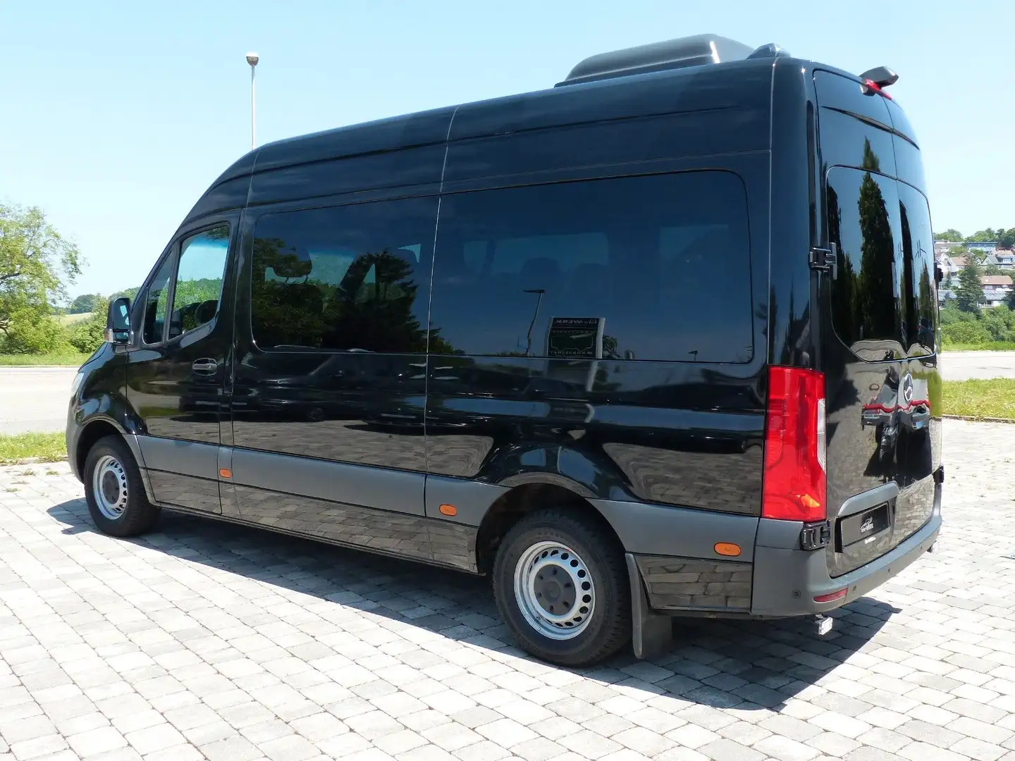 Mercedes-Benz Sprinter 317 Tourer Dach-Klima AMF-Bruns 8Sitzer Schwarz - 2