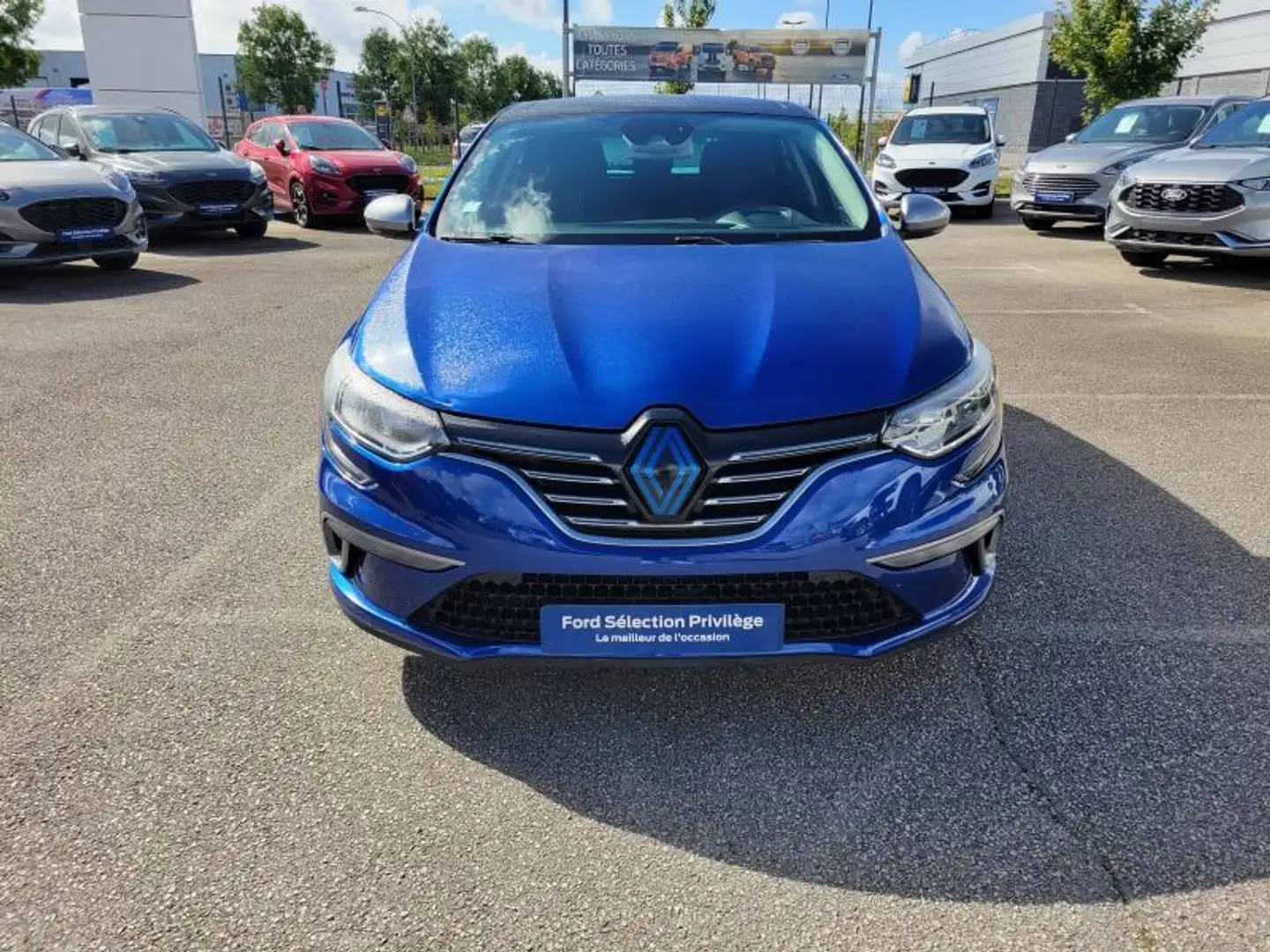 Renault Megane 1.3 TCe 160ch FAP GT-Line EDC Bleu - 1