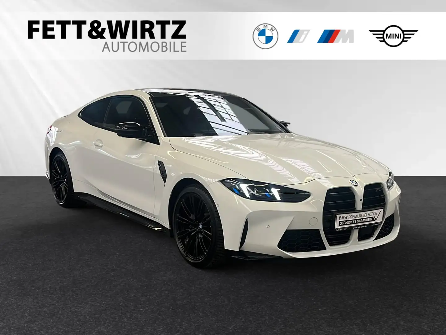 BMW M4 Competition Coupé DAProf.|Harman/Kardon Weiß - 1