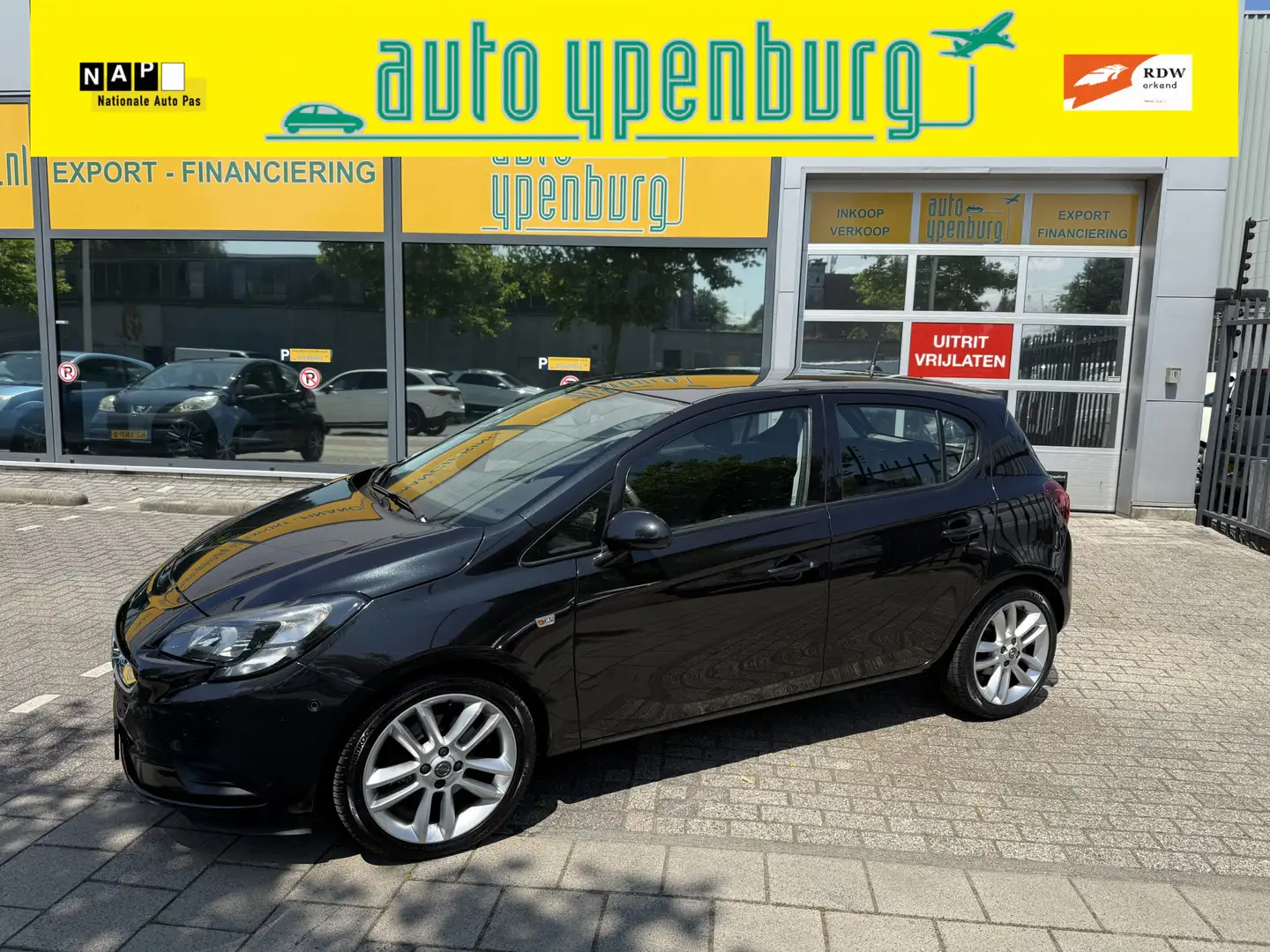 Opel Corsa 1.0 Turbo Edition * Airco * Apple Carplay Navi * L Noir - 1