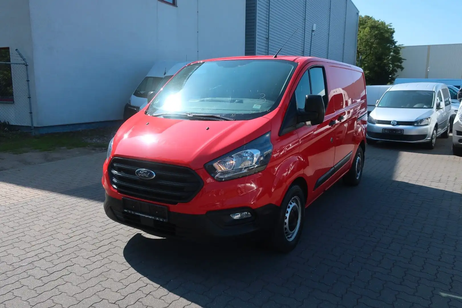 Ford Transit Custom 1. Hand / Klima / Werkstattein. Rot - 1