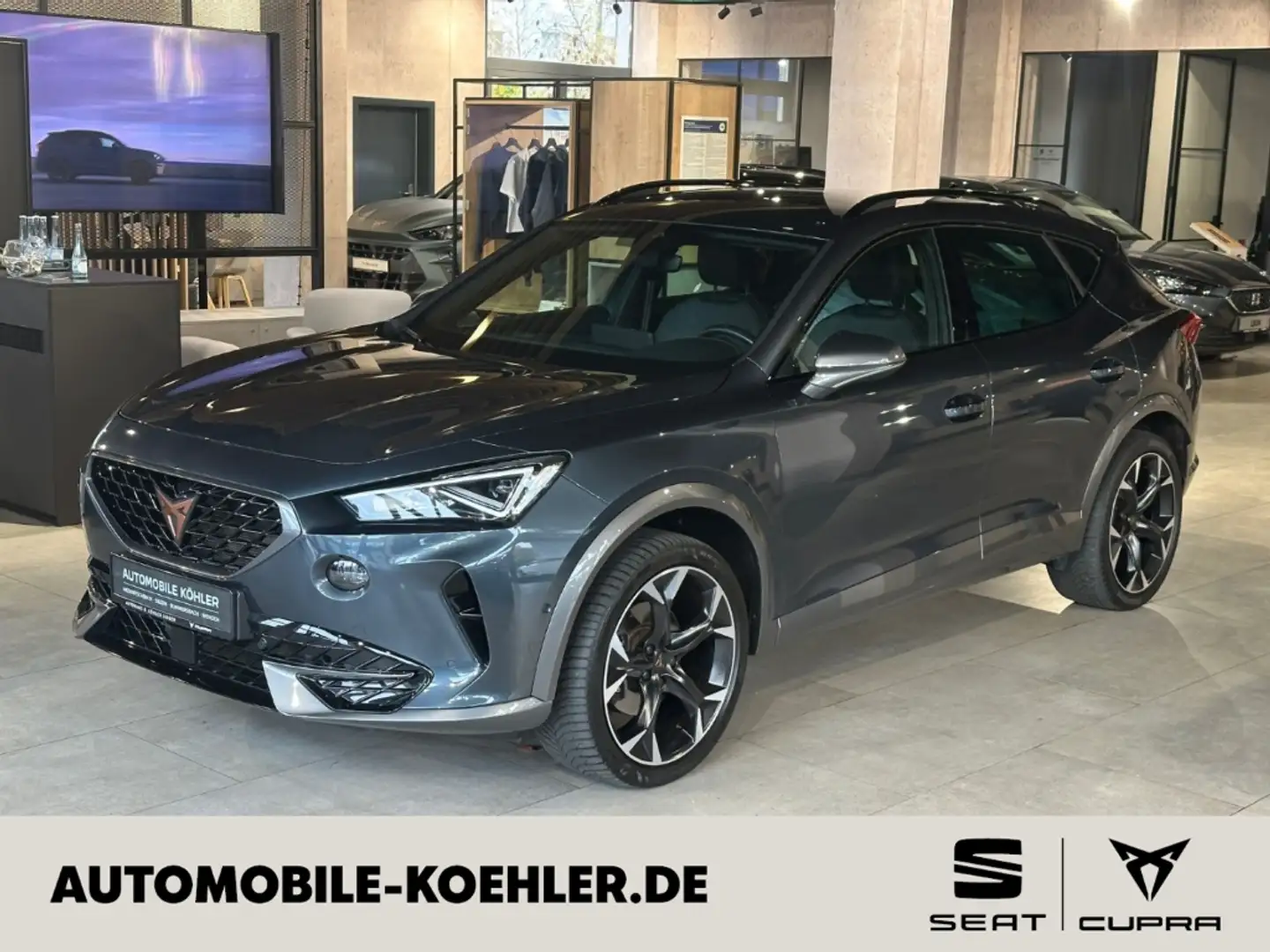 CUPRA Formentor Allrad / AHK-klappbar Navi Digitales Cockpit LED S Grau - 1