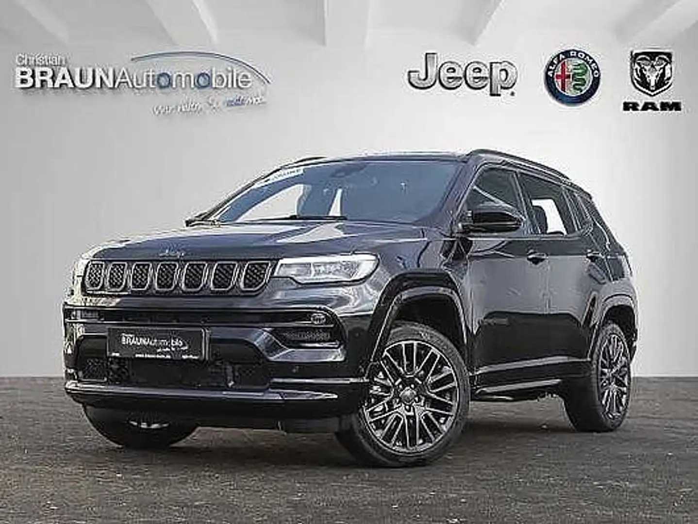 Jeep Compass PHEV 'S' 4Xe Leder Winter-Paket Schwarz - 1