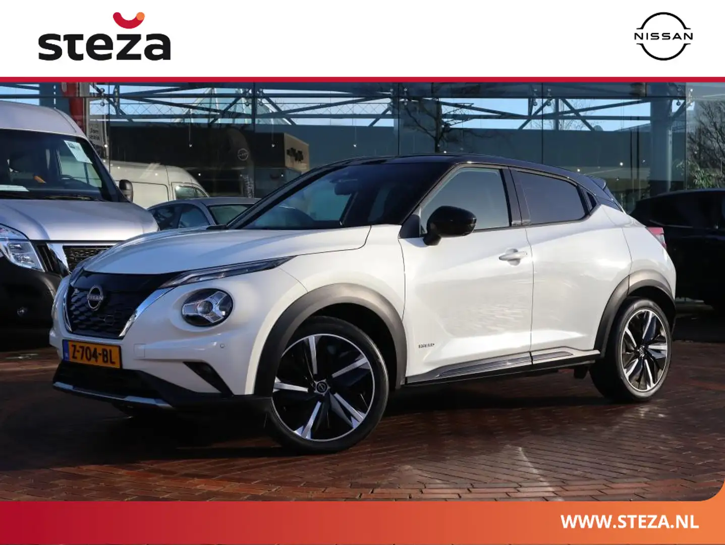 Nissan Juke 1.6 Hybrid N-Design | Adapt. Cruise | 360 Camera | Wit - 1