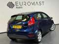 Ford Fiesta 1.25 Titanium Leder bekleding Airco Cruise Pdc Nie Blauw - thumbnail 6